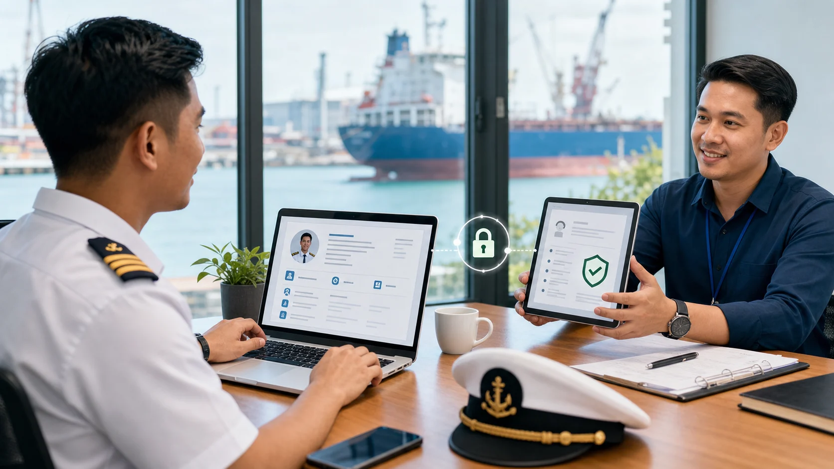 Berbagi CV Online dengan PIN